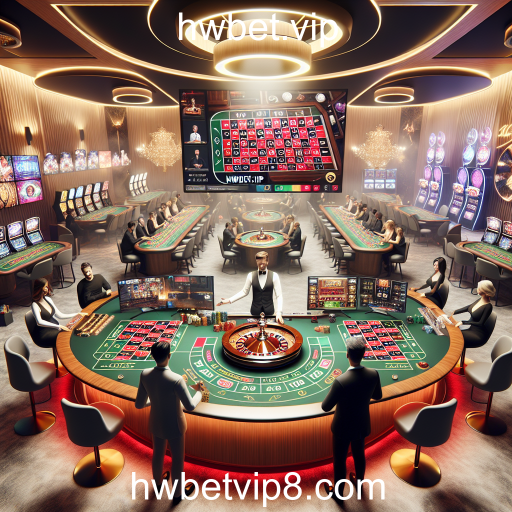 Experimente a Emoção do Cassino Ao Vivo no hwbet.vip